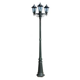 Felinar de grădină Preston 215 cm Verde închis
