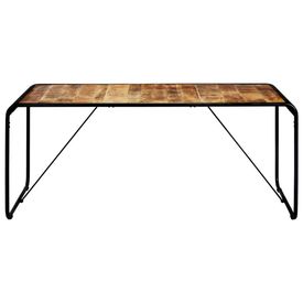 Masă de bucătărie, 180x90x76 cm, lemn masiv de mango nefinisat