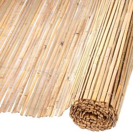 Nature Gard de grădină Bambus Natural 1,5x5 m 6050121