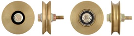 Roata Simpla fara Suport cu Rulment Capsulat - 60V - 674190