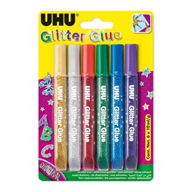 UHU YC Glitter Gl 6x10ml original bl. c.39040