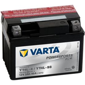 Baterie Varta pentru motocicletă Powersports AGM YT4L-4 / YT4L-BS