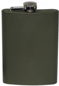 Butelca inoxidabila cu capac, volum 225 ml, olive