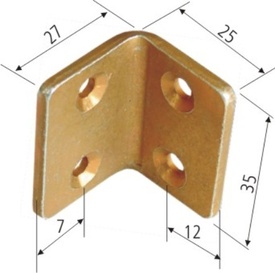 Coltar pt Mobila 3017 - 25x27x35x2.5 - 649256