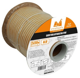 Garnitura Autoadeziva EPDM Profil E 2x50m - maro - 655295