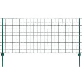 vidaXL Set de gard Euro, 20 x 1,2 m, oțel, verde