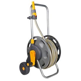 Hozelock Cărucior cu tambur 60m și furtun retractabil 50m, 2435R0000