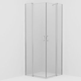 Cabină de duș, 80x70x185 cm, ESG