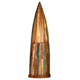 Dulap de vinuri, 50 x 40 x 180 cm, lemn masiv reciclat