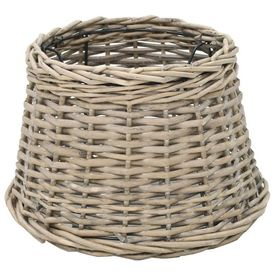 Abajur lampă, natural, 30 x 20 cm, răchită