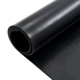 Covor de cauciuc anti-alunecare, 1,2 x 2 m, 12 mm, neted