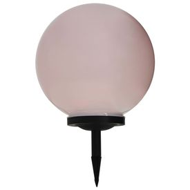Lămpi solare de exterior, 2 buc., 40 cm, RGB, sferic, LED