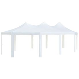 vidaXL Pavilion, alb, 834 x 448 x 320 cm