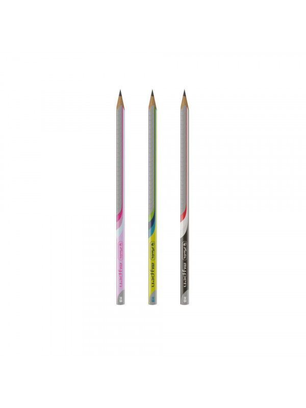 Set Creioane Grafit My.Pen Herlitz, 3 Bucati/Set