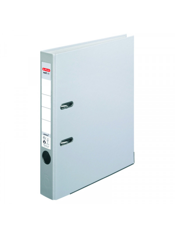 BIBLIORAFT A4 5CM PP GRI HERLITZ