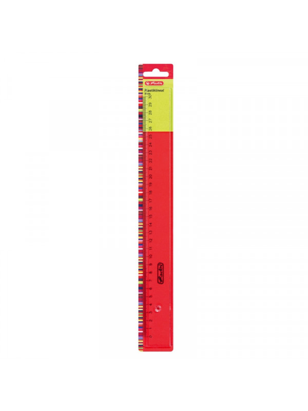 RIGLA PLASTIC 30CM HERLITZ