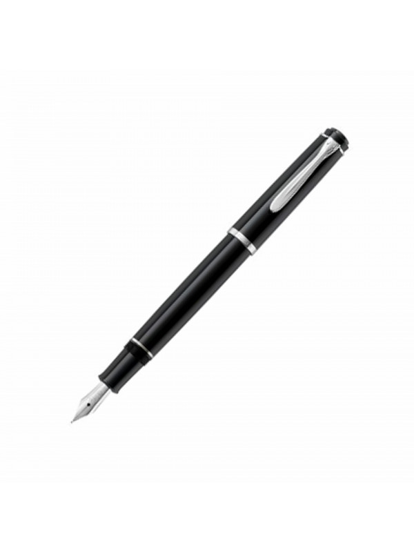 Stilou classic Pelikan P205 F negru cu rezerva 930735