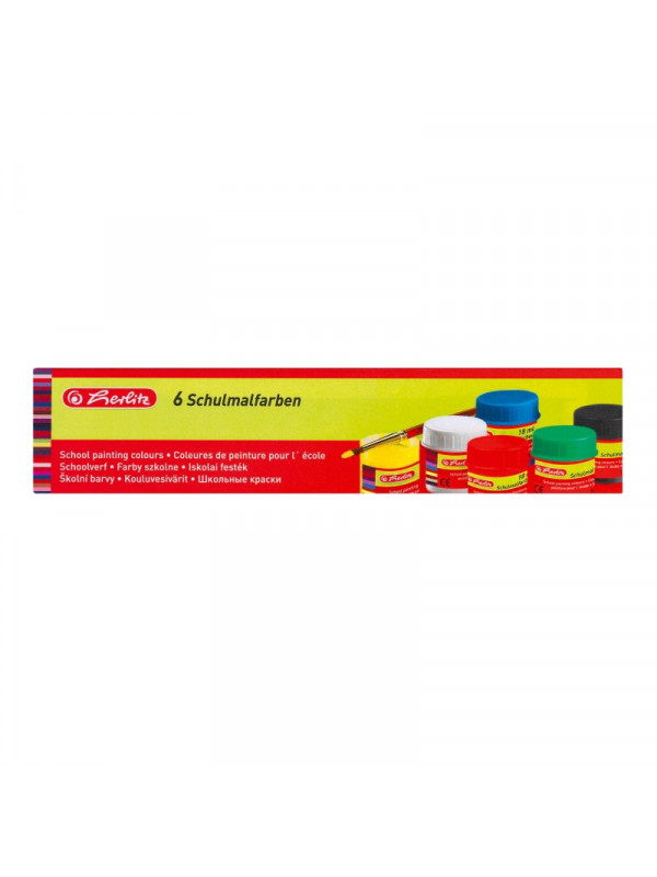 Acuarele guase 25ml/culoare set 6 culori