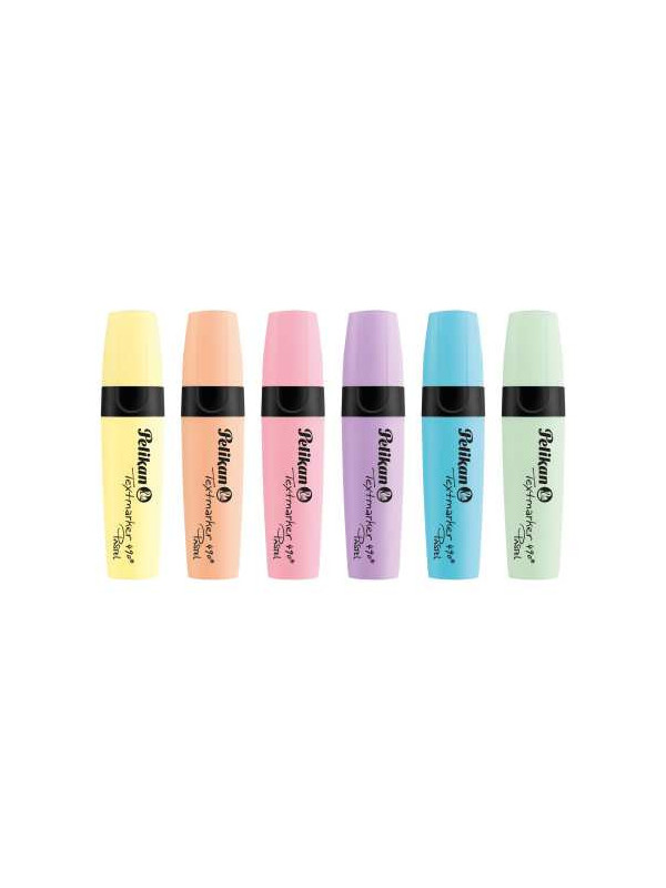TEXTMARKER 490 CULORI PASTEL SET 6