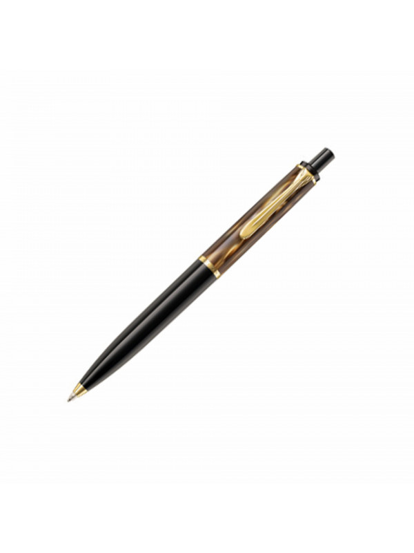Pix classic Pelikan K200 brown marbled si accesorii placate cu aur 808965