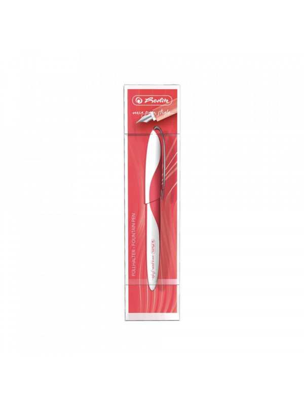 Stilou Herlitz My.Pen Style Glowing Red in cutie cadou