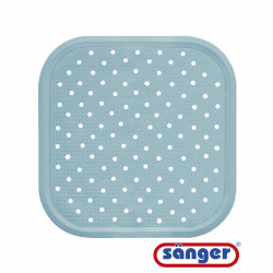 Covoras antiderapant pentru dus 56x56cm - Bleu
