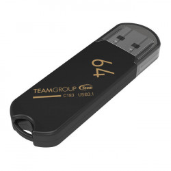 Memorie USB TeamGroup C183 64GB USB 3.0 Negru