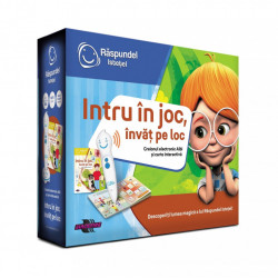 Pachet Raspundel Istetel - Creion si carte Intru in joc, invat pe loc