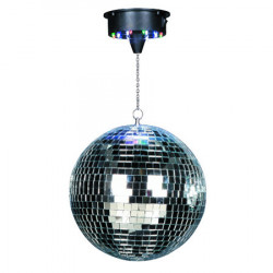 GLOB DISCO 12 inch/30CM CU MOTOR /18 LED-URI RGB