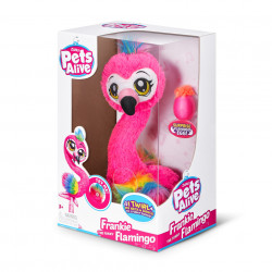 Jucarie de plus interactiva Frankie flamingo dansator, Pets Alive
