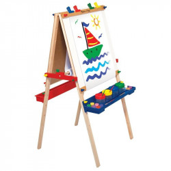 Tabla de scris reglabila Sevalet lemn Melissa and Doug
