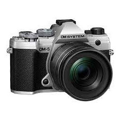 OM SYSTEM OM-5 body silver + M.Zuiko Digital 12-45mm F4 PRO lens KIT