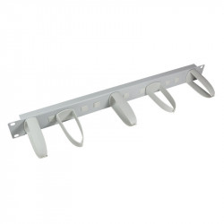 Organizator cablu cu manere de plastic ,LogiLink , 19'' 1U , gri