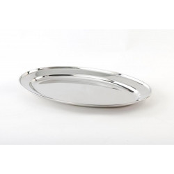 TAVA OVALA INOX 40 CM,