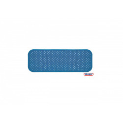 Covoras antiderapant cada 96x34cm, cu ventuze pentru fixare - Albastru