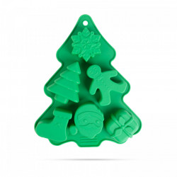 Cutie de copt din silicon - Crăciun - 22 x 18,5 x 2,5 cm