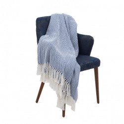Cuvertura pled 160x200 cm zig blue