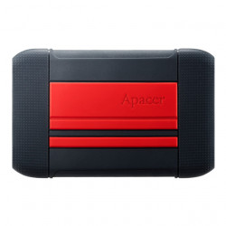 Hard disk extern APACER AC633 1TB 2.5 inch USB 3.1 shockproof military Red