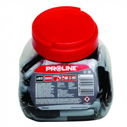 MARKERE SCURTE NEGRE (N-80), 80/SET