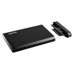 RACK extern CHIEFTEC, pt HDD/SSD, 2.5 inch, S-ATA, interfata PC USB 3.0, aluminiu, negru, "CEB-2511-U3"