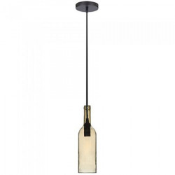 PENDUL TAVAN MODEL STICLA VIN CULOARE CHIHLIMBAR