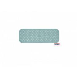 Covoras antiderapant cada 96x34cm, cu ventuze pentru fixare - Bleu