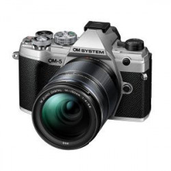 OM SYSTEM OM-5 body silver + M.Zuiko Digital 14-150mm F4-5.6 II lens KIT
