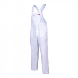SALOPETA LUCRU SUBTIRE / ALB - XL/H-182