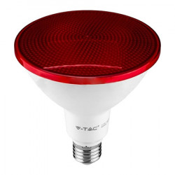 Bec led par38 e27 17w ip65 - rosu