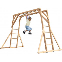 Catarator monkey Bars Climbing Frame Dunster House