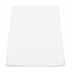 CEARCEAF PAT CU ELASTIC 140X200 CM ALB