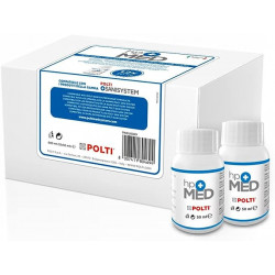 Pachet HP MED, 12 Flacoane, Detergent pentru Aparatele Contra Plosnitelor Polti Sani System si Cimex Eradicator