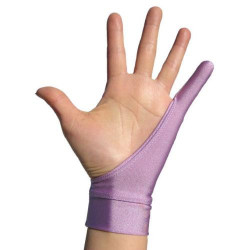 SmudgeGuard 1 finger gloves SG1,Lavender, XSmall