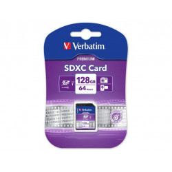 Verbatim SECURE DIGITAL CARD SDXC/UHS1 128GB CLASS 10